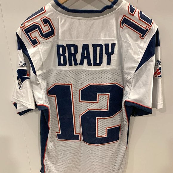 Tom Brady New England Patriots Reebok on field Jersey size 48 Authentic - Picture 6 of 8